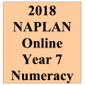 2018 Kilbaha Interactive NAPLAN Trial Test Numeracy Year 7